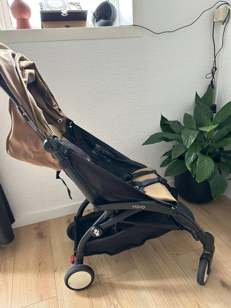 Complete Babyzen YoYo kinderwagen met reiswieg en extra's, Ophalen of Verzenden, Zo goed als nieuw, Regenhoes