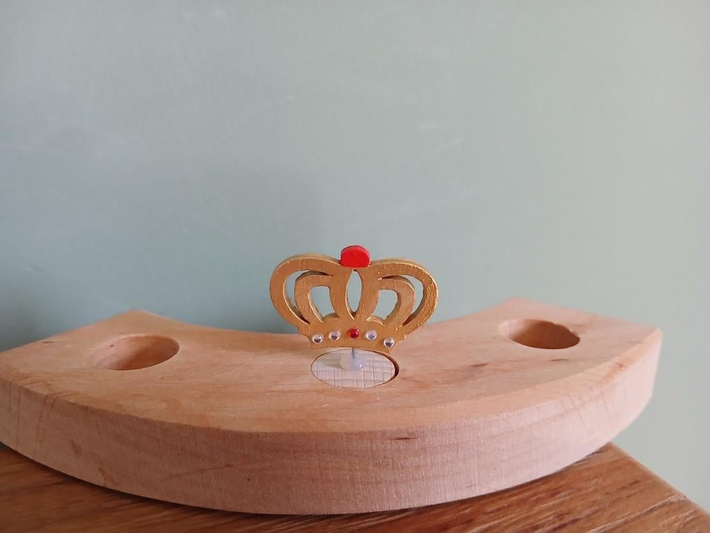 Jaarring steker kroon, Ophalen of Verzenden