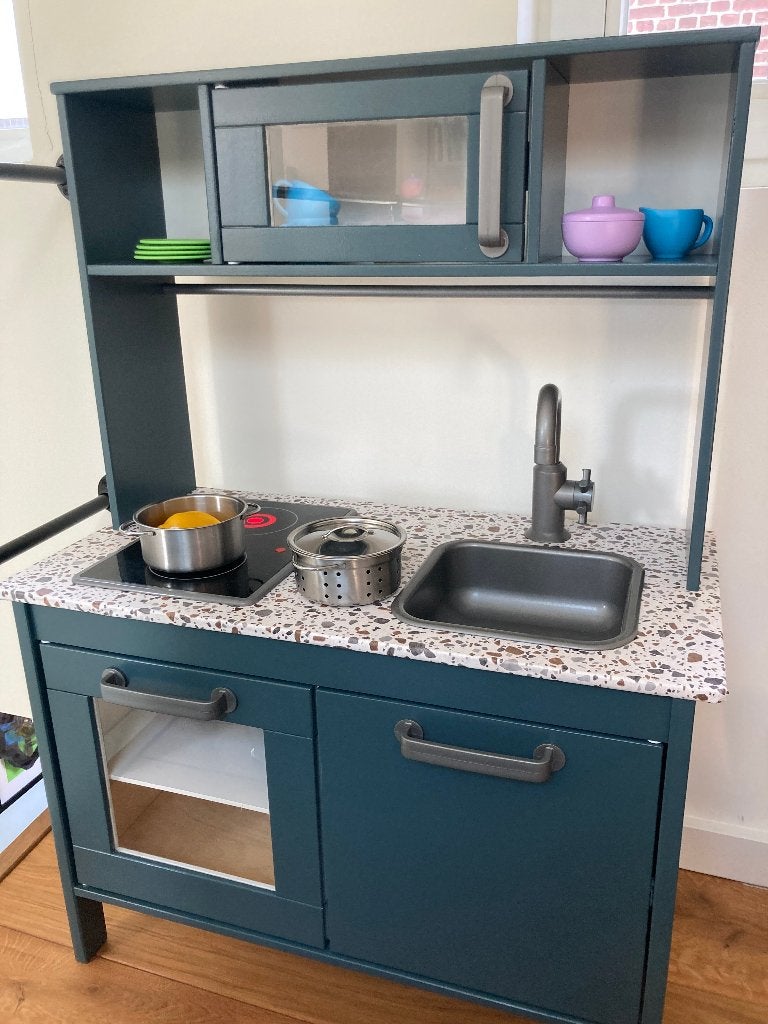 IKEA Duktig speelgoedkeuken - gerestyled, Ophalen, Onbekend, Zo goed als nieuw, Onbekend
