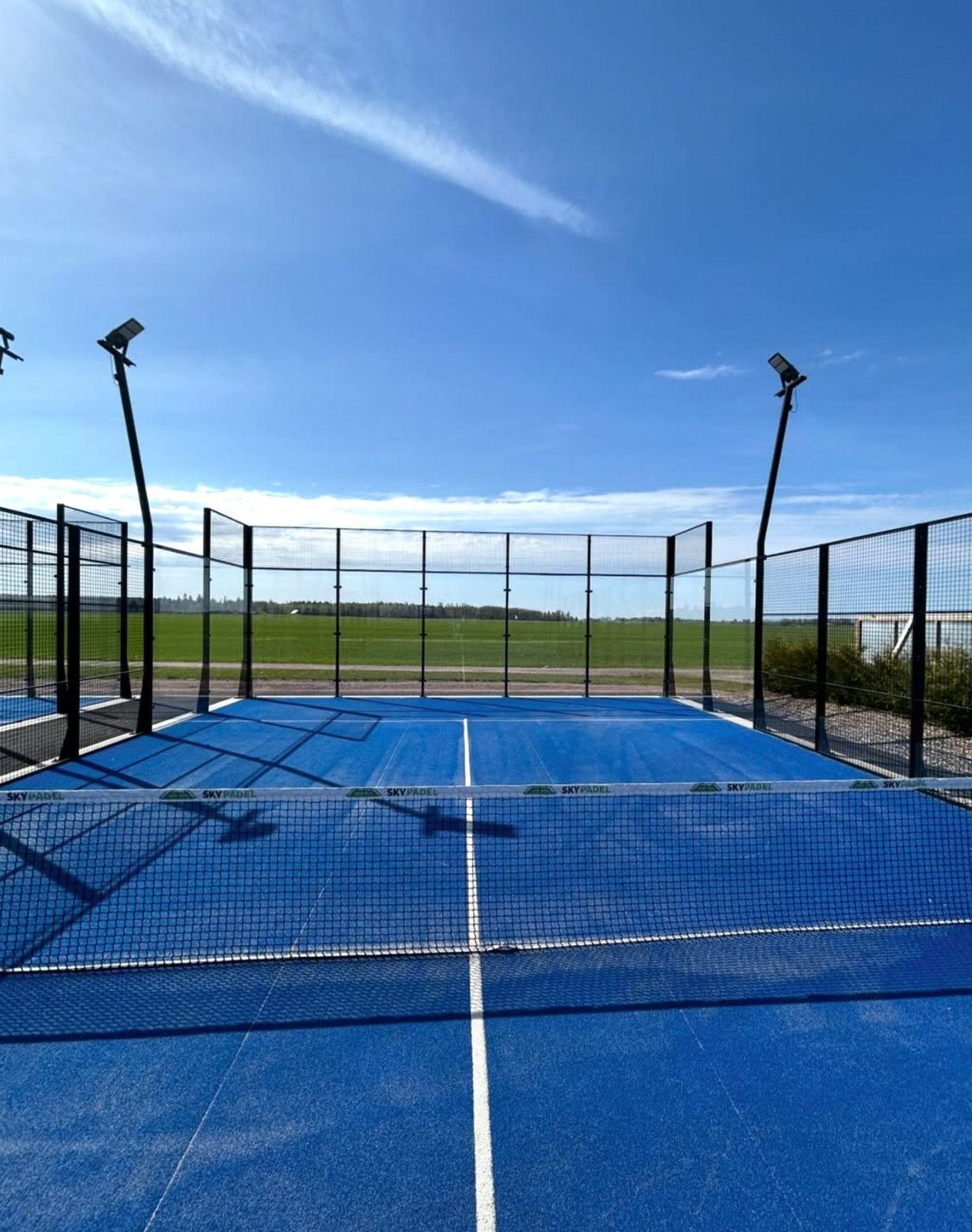 Rubbervloer van originele Padelbaan in zeer goede staat, Ophalen of Verzenden, Zo goed als nieuw