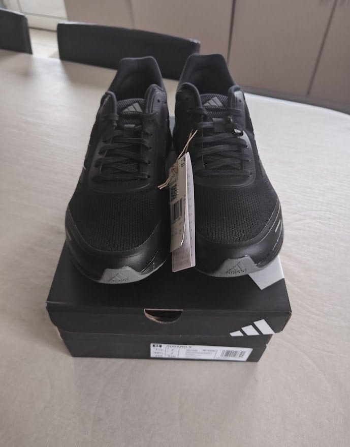 Adidas Duramo 10 running schoenen zwart nieuw - maat 40 ⅔, Ophalen, Zwart, Nieuw, Adidas