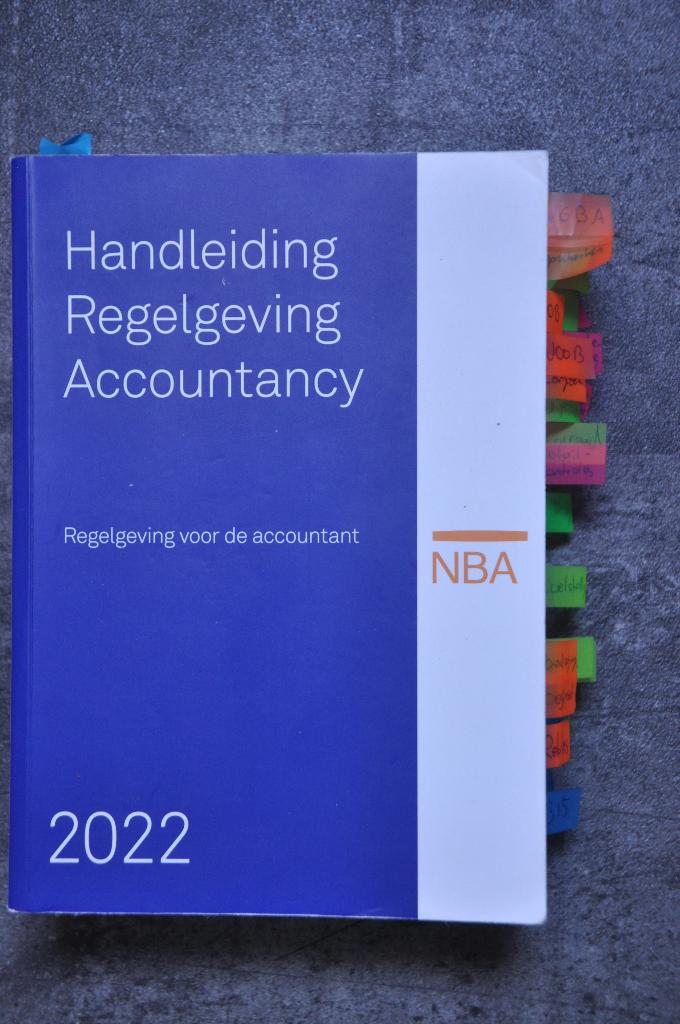 Handleiding Regelgeving Accountancy 2022, Boeken, Ophalen of Verzenden, Beta, Gelezen
