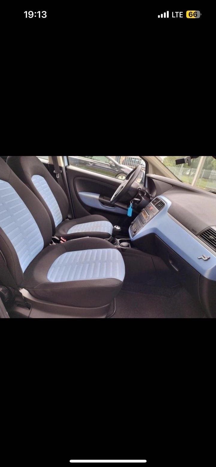 Fiat Punto 1.4 5DR Grande AUT 2007 Blauw, 40 €/maand, 4 cilinders, Origineel Nederlands, Particulier