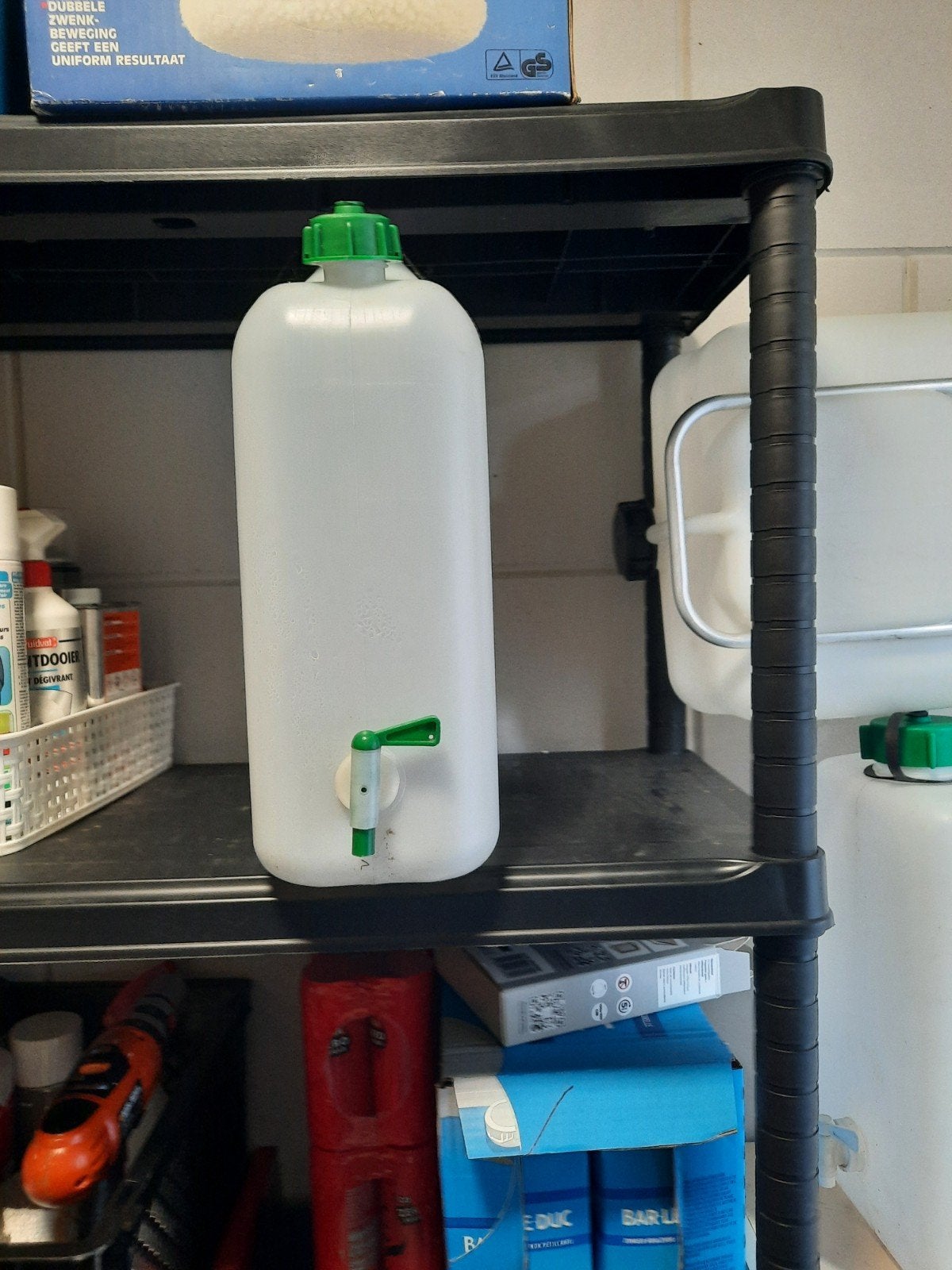 schoonwatertank 10 liter., Caravans en Kamperen, Ophalen of Verzenden, Gebruikt