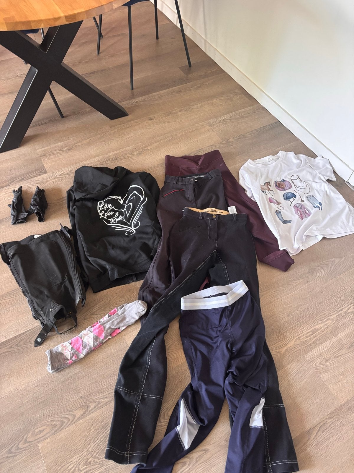 Paardrijkleding kind, Dieren en Toebehoren, Paardrijkleding, Ophalen, Gebruikt