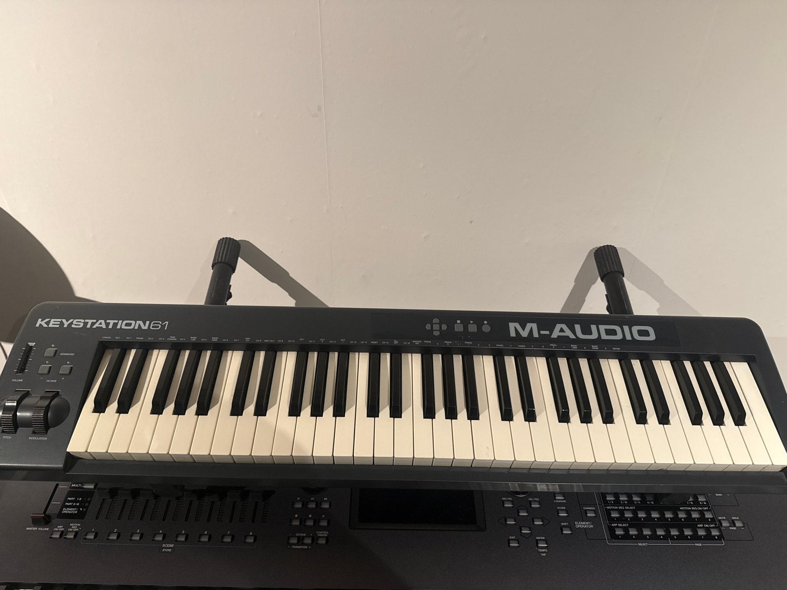 M-Audio Keystation 61 MIDI Keyboard Controller, Overige merken, Ophalen of Verzenden, Aanslaggevoelig, 61 toetsen