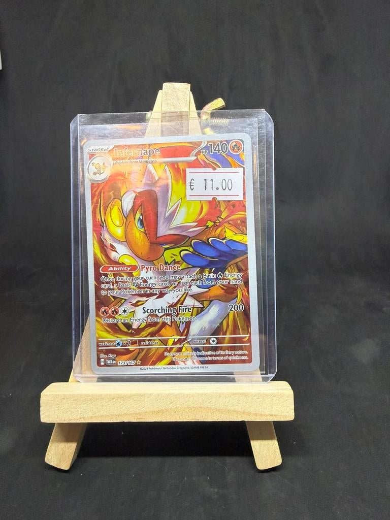 Infernape 173 nm/nm, Ophalen of Verzenden, Zo goed als nieuw