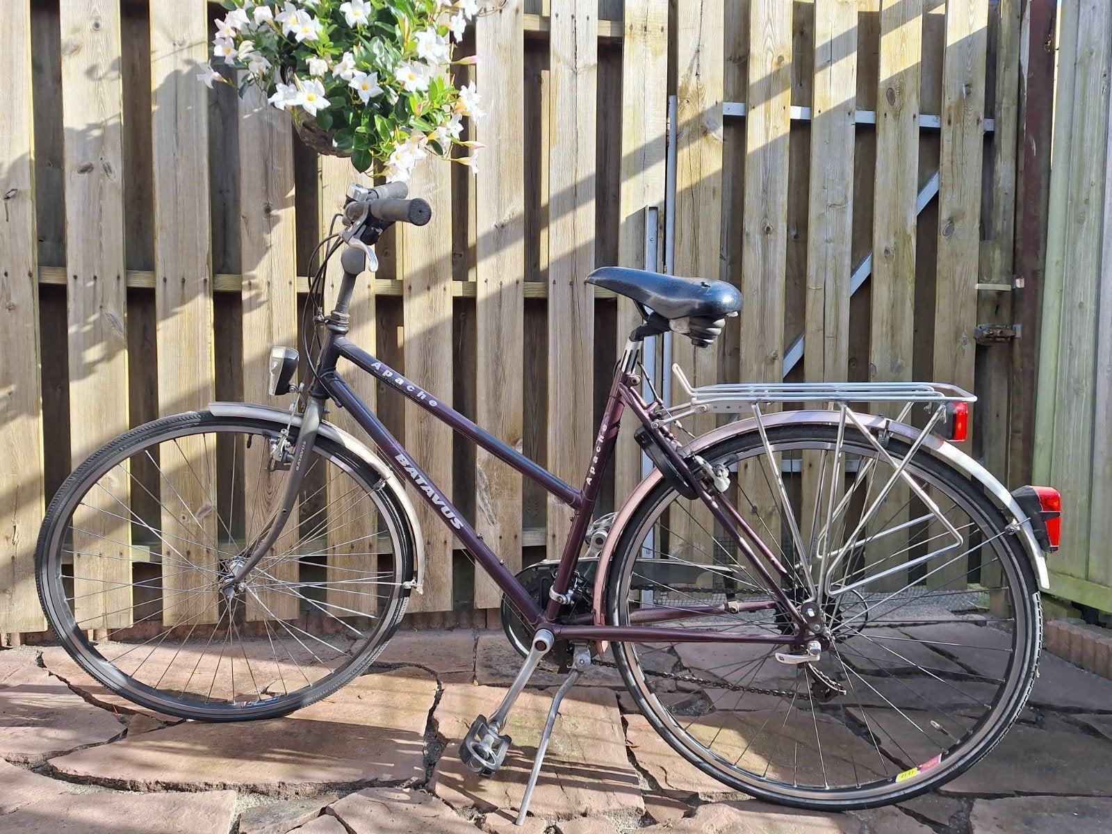 Batavus dames fiets., 50 tot 53 cm, Ophalen, Gebruikt, Versnellingen