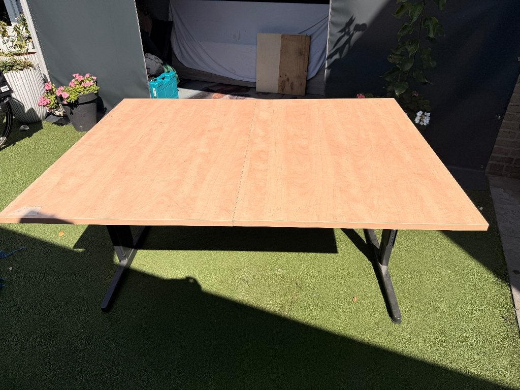 bureautafel / vergadertafel, Huis en Inrichting, Ophalen, 160 cm, Gebruikt, 120 cm