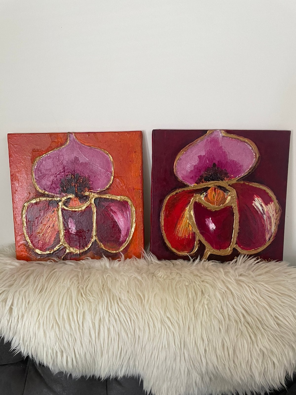 2 leuke schilderijtjes van doortje ypelaar, Ophalen