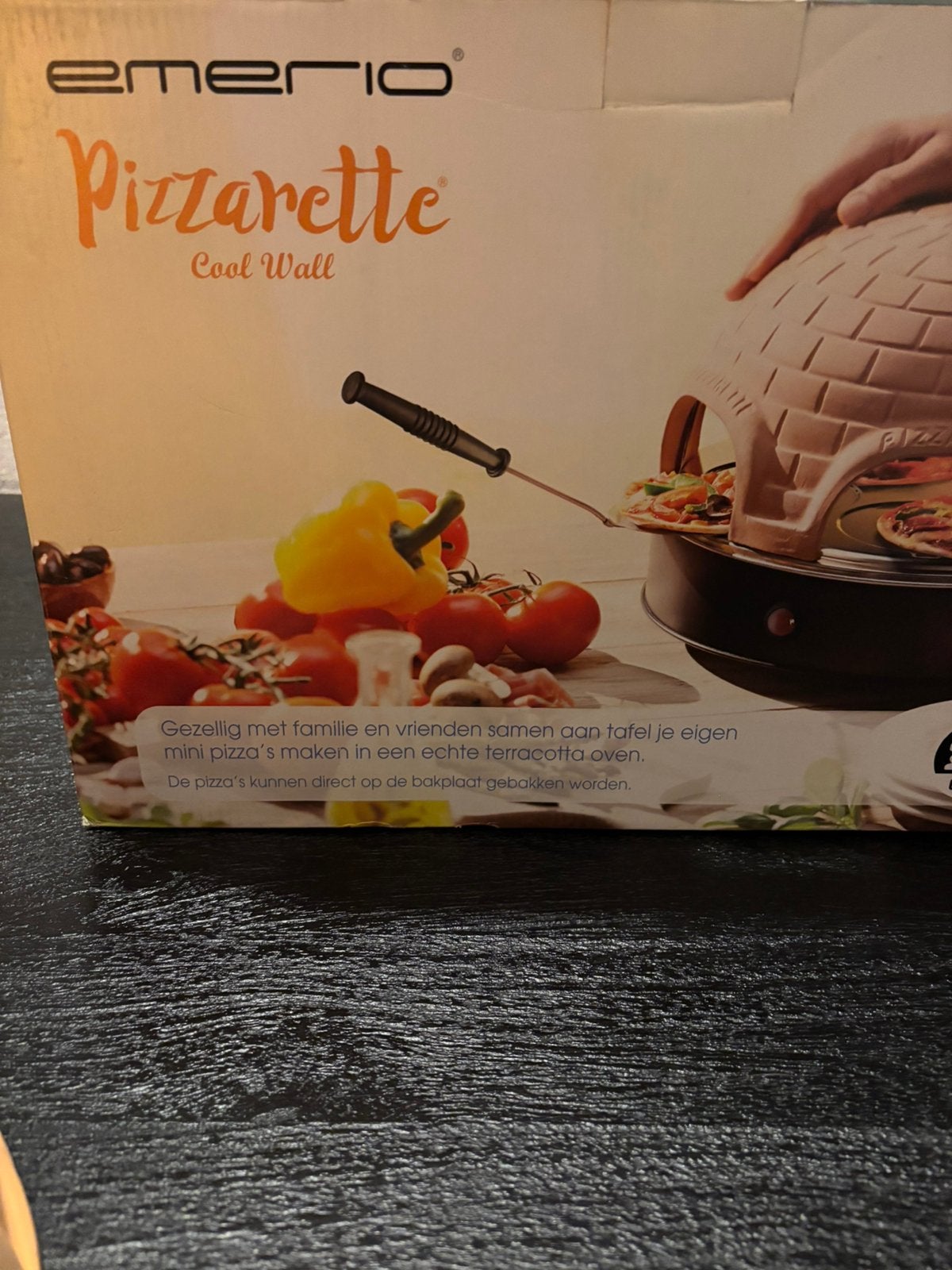 Emerio Pizzarette 6 personen, Ophalen, Gebruikt, Minder dan 45 cm