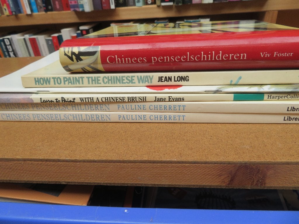 Boeken over Chinees penseelschilderen - Diverse titels, Ophalen of Verzenden, Gelezen, Tekenen en Schilderen, Viv Foster, Jean Long, Jane Evans, Pauline Cherrett