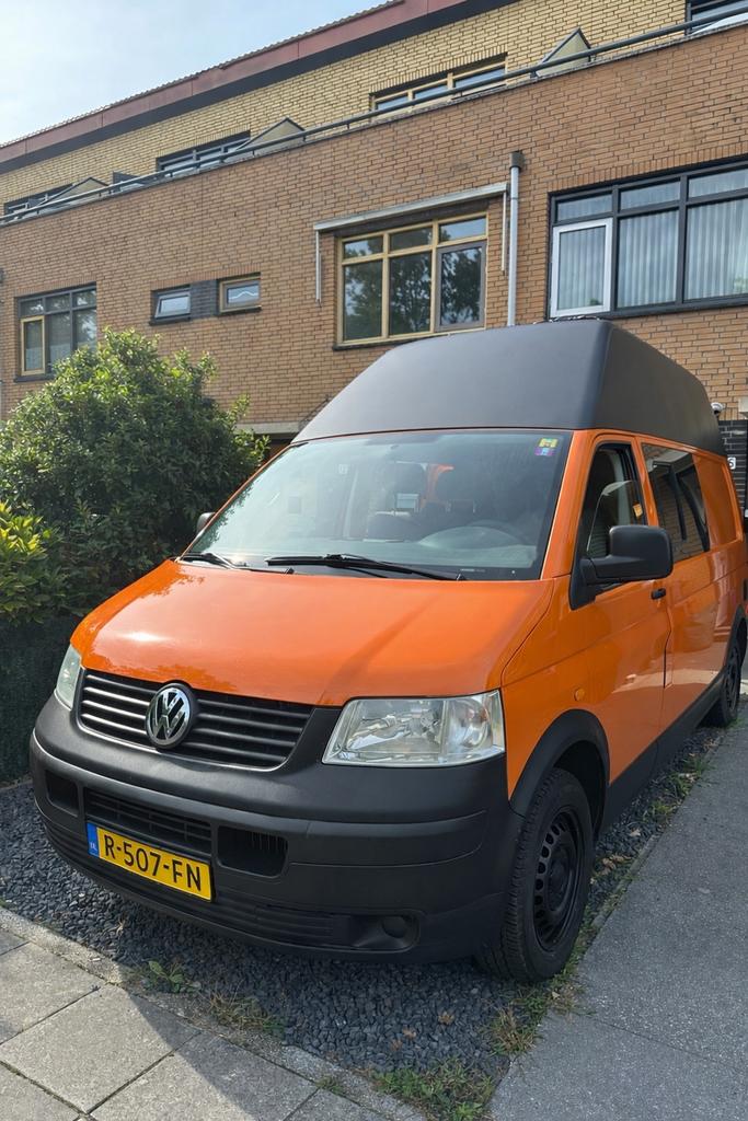 Camper van Volkswagen T5 2007, Caravans en Kamperen, Campers, tot en met 2, Buscamper of Camperbus, Volkswagen, 5 tot 6 meter