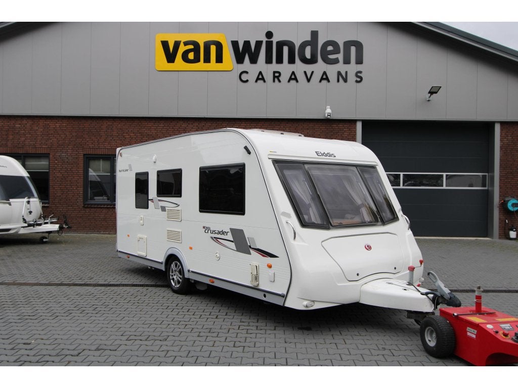 Elddis Crusader Hurricane 470 Luifel-BlackEdition-2010, Schokbreker, Standaardzit, Elddis, Bedrijf