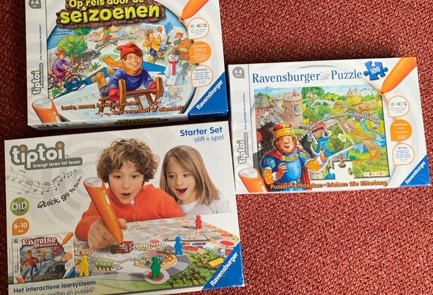 Tiptoi pakket : starter set Engelse detective + 2 sets, Kinderen en Baby's, Speelgoed | Educatief en Creatief, Ophalen of Verzenden