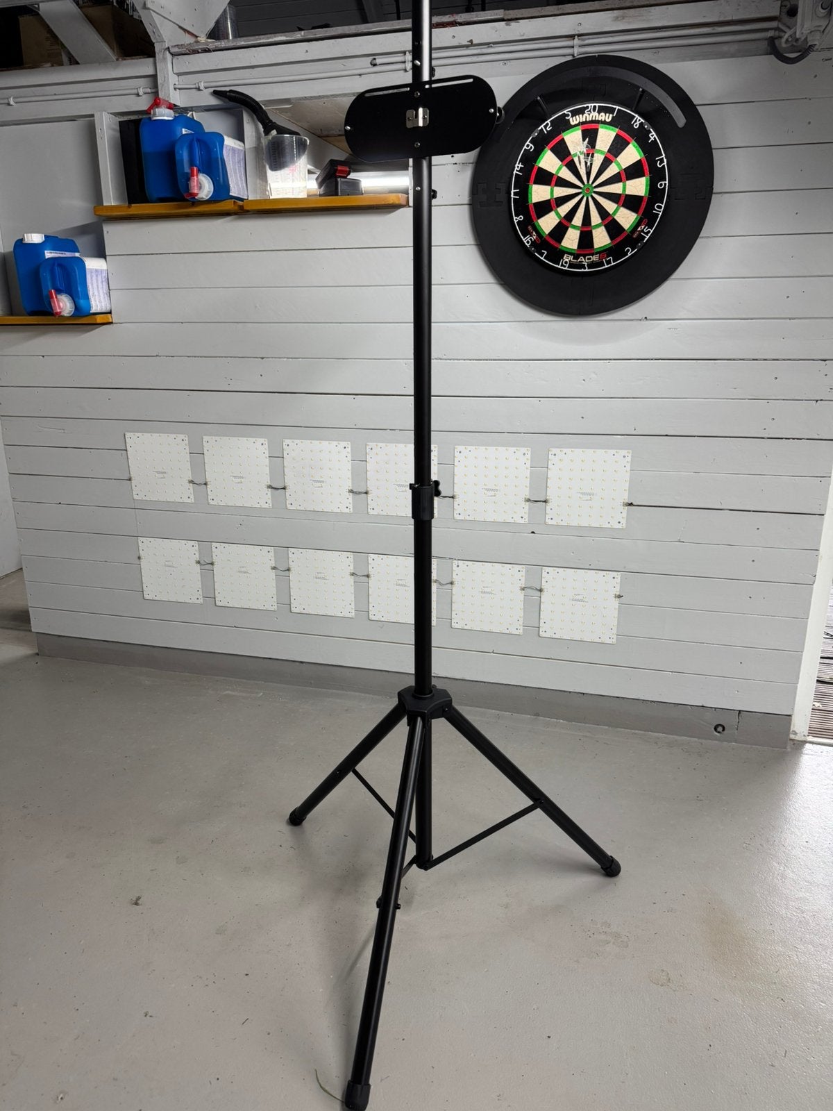 Dartbord statief (2x gebruikt), Ophalen, Zo goed als nieuw, Dartbord