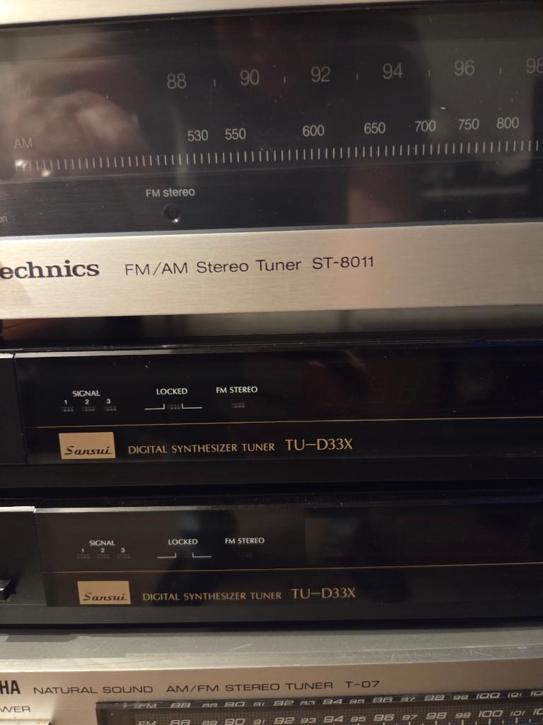 Diverse tuners Sansui ,Akai ,Technics, Kenwood en Yamaha, Audio, Tv en Foto, Ophalen, Zo goed als nieuw, Analoog