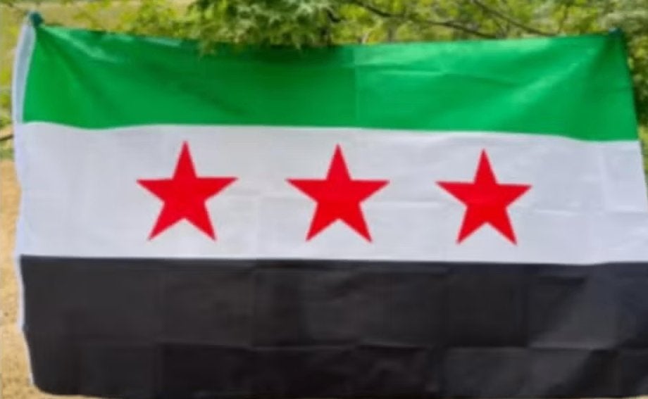 Grote vlag Syrie (150x90cm), Diversen, Ophalen of Verzenden, Nieuw
