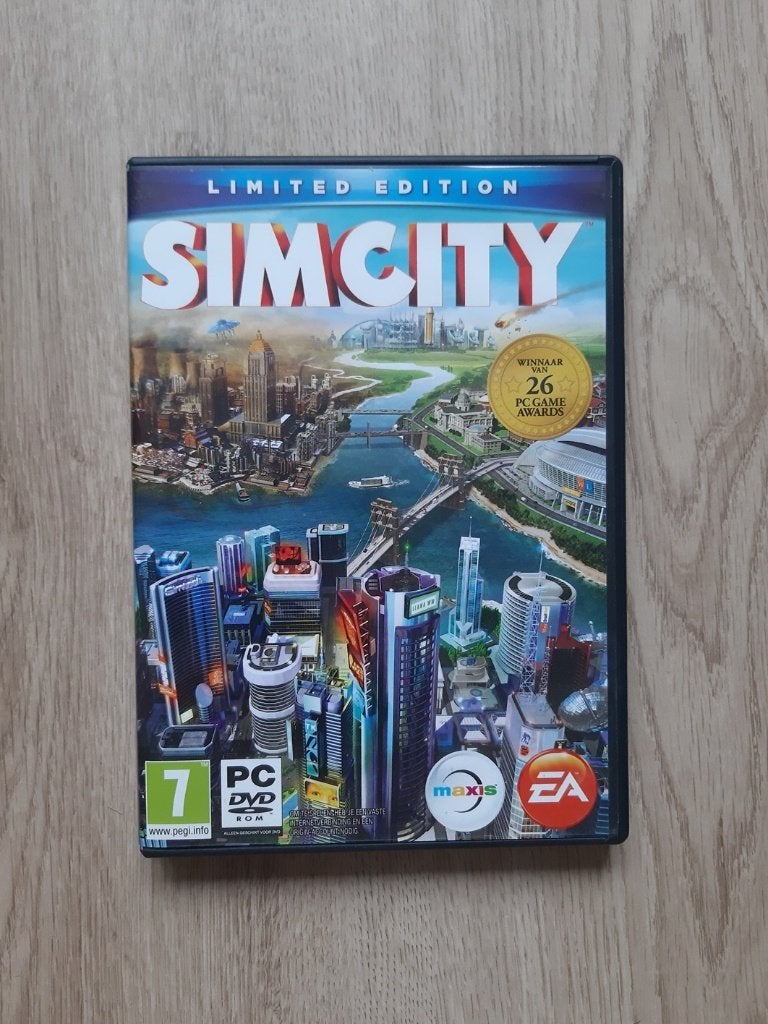 Simcity (2013) Limited Edition PC spel, Gebruikt, Vanaf 18 jaar, 1 speler, Ophalen of Verzenden