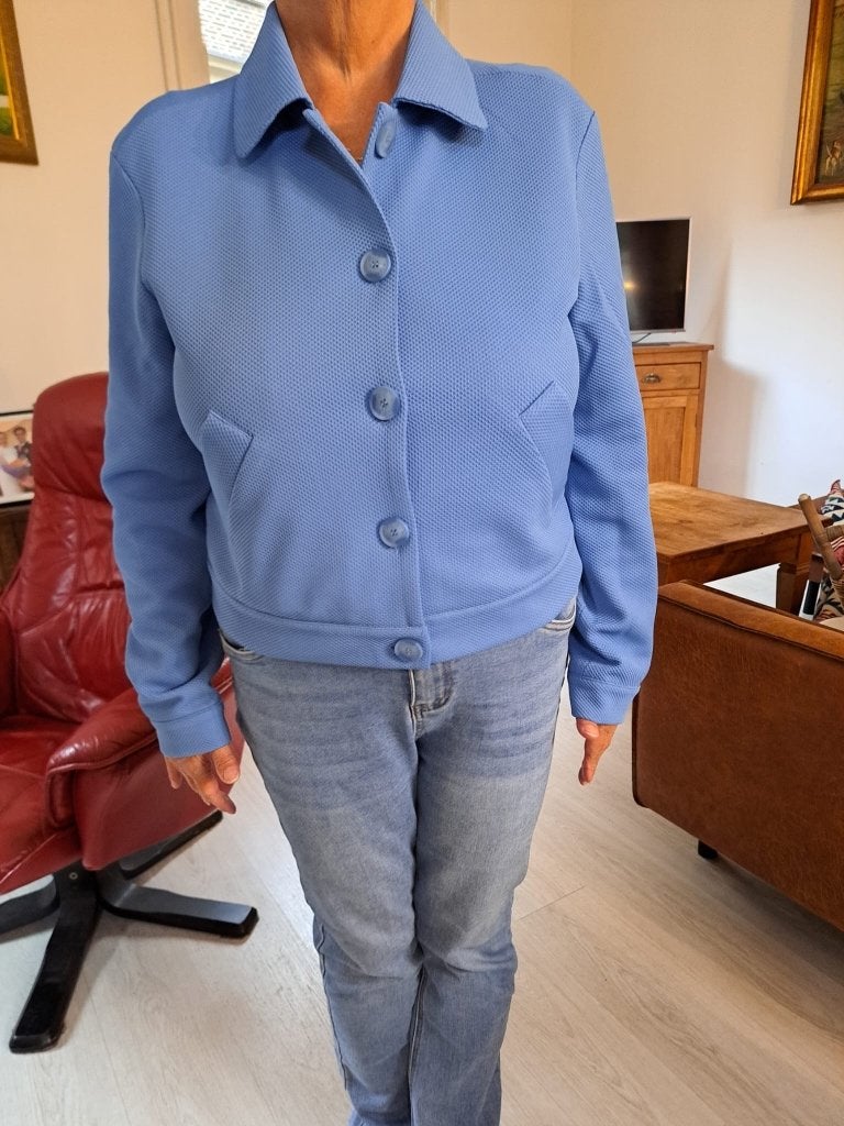 Damesjasje, Kleding | Dames, Maat 38/40 (M), Blauw, Nieuw, Ophalen of Verzenden