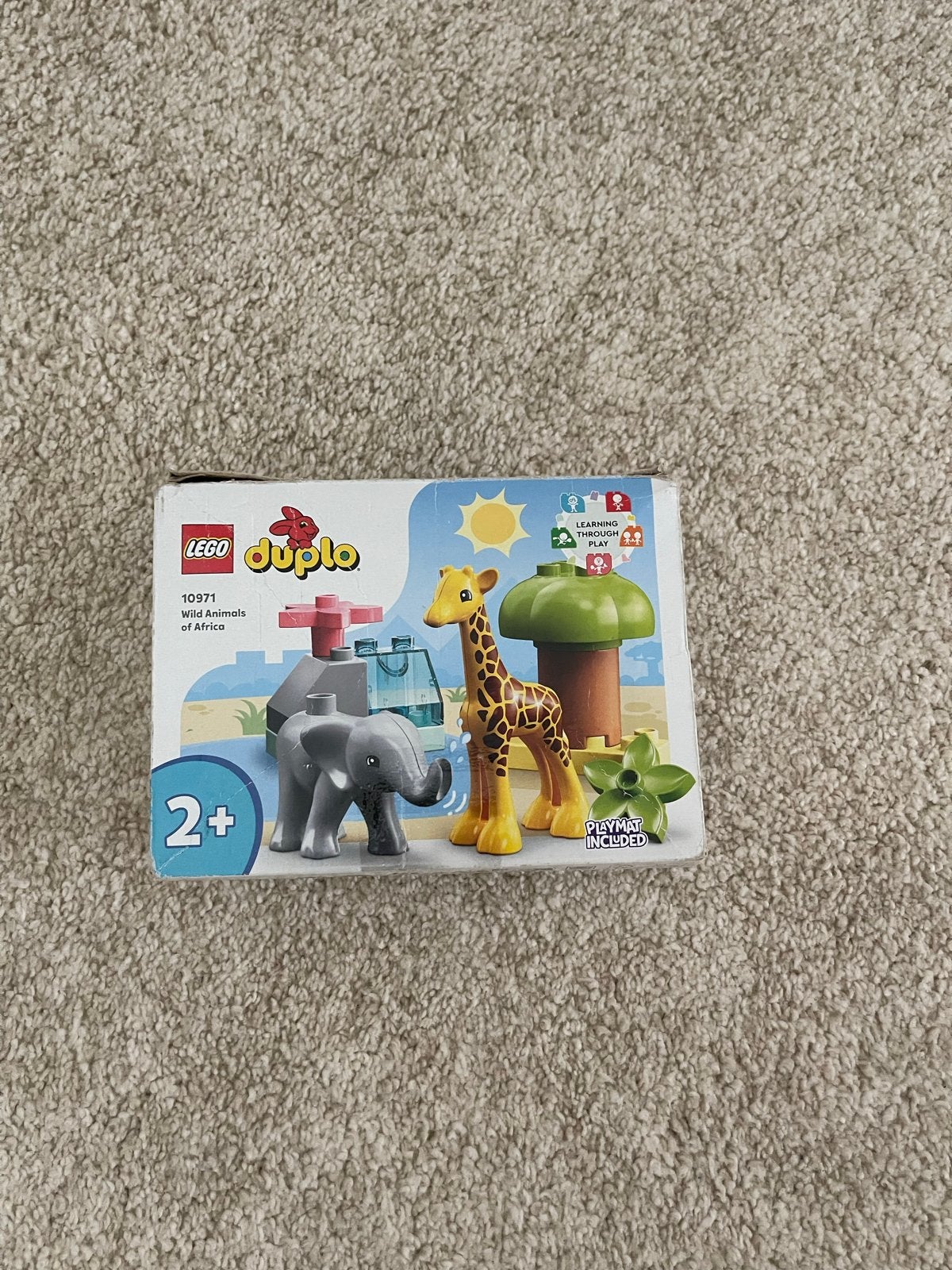 LEGO Duplo 10971 Wilde Dieren van Afrika, Ophalen of Verzenden, Zo goed als nieuw, Overige merken
