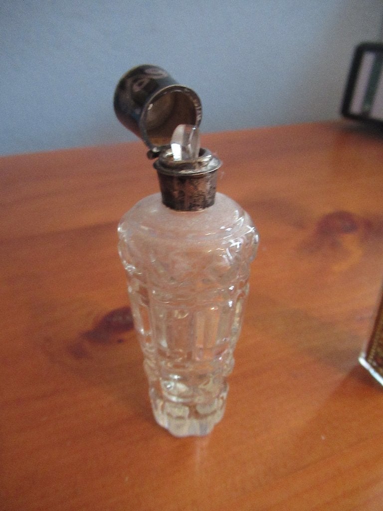 antiek PARFUMFLESJE / flacon van circa 1900, no. 3, Ophalen of Verzenden
