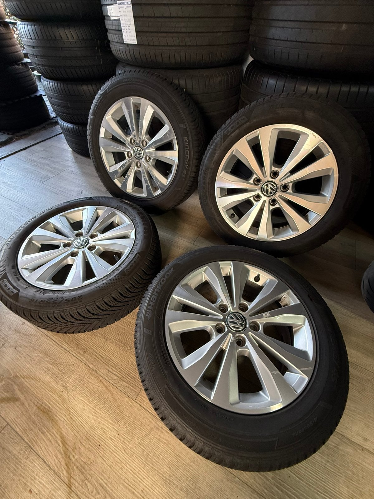 Vw toronto/all season/5x112/origineel/57.1/16 inch