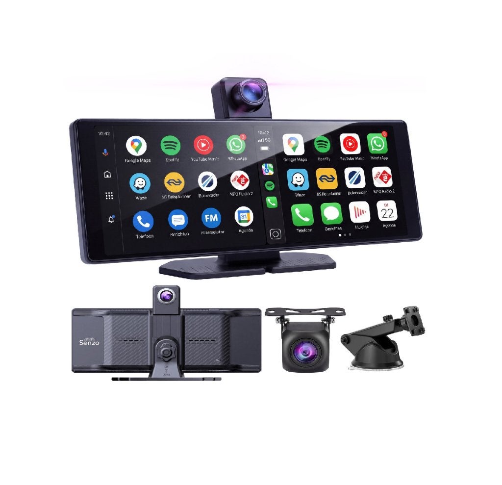 Senzo CarPlay Scherm 10.26 Inch - Met 4K Dashcam, Theodoor Colenbranderhof 9, 3059LC Rotterdam, Nederland, Info@currentcomponents.nl