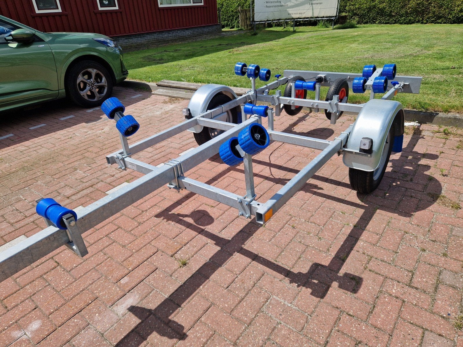 TTH  750KG as trailer in absolute nieuwstaat 2024 !!!!, Minder dan 1500 kg, Overige typen, Minder dan 6 meter, Zo goed als nieuw