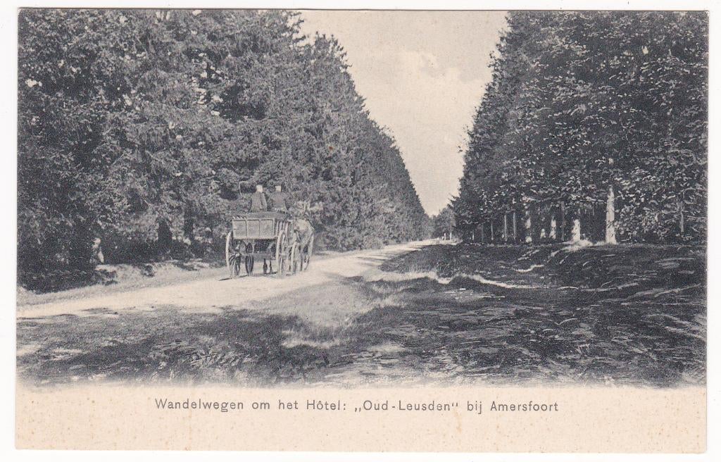 Oud Leusden Wandelwegen om het Hotel - Paard en Wagen -, Verzenden, Ongelopen, Utrecht