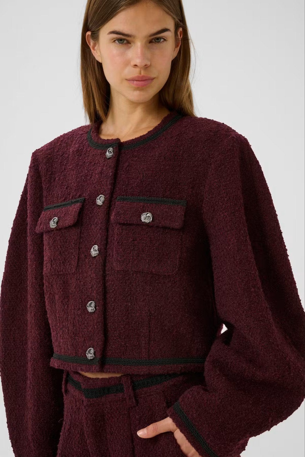 GESTUZ GZSIGRUN short jacket- aronia 
GZSIGRUN SH, Nieuw, Ophalen of Verzenden, Rood, GESTUTZ