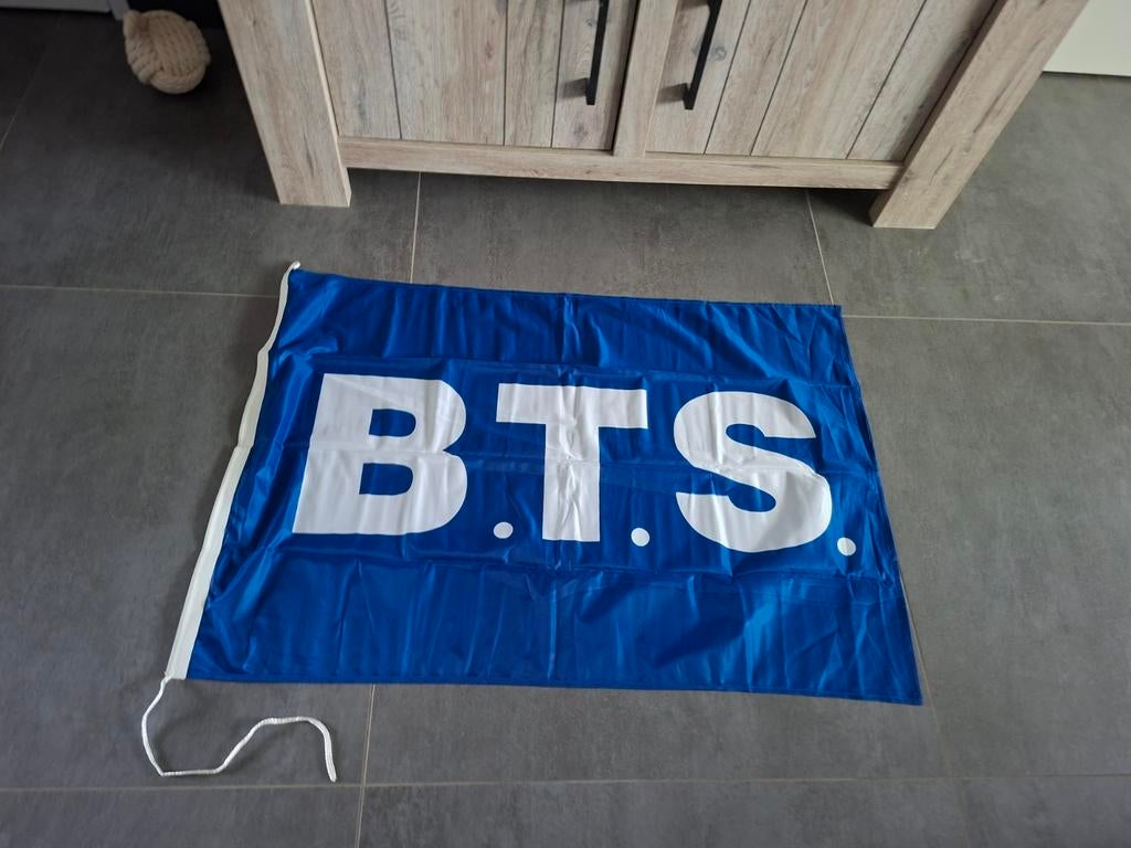 Scheepvaart vlag B.T.S., Ophalen of Verzenden, Zo goed als nieuw, Reclamebord