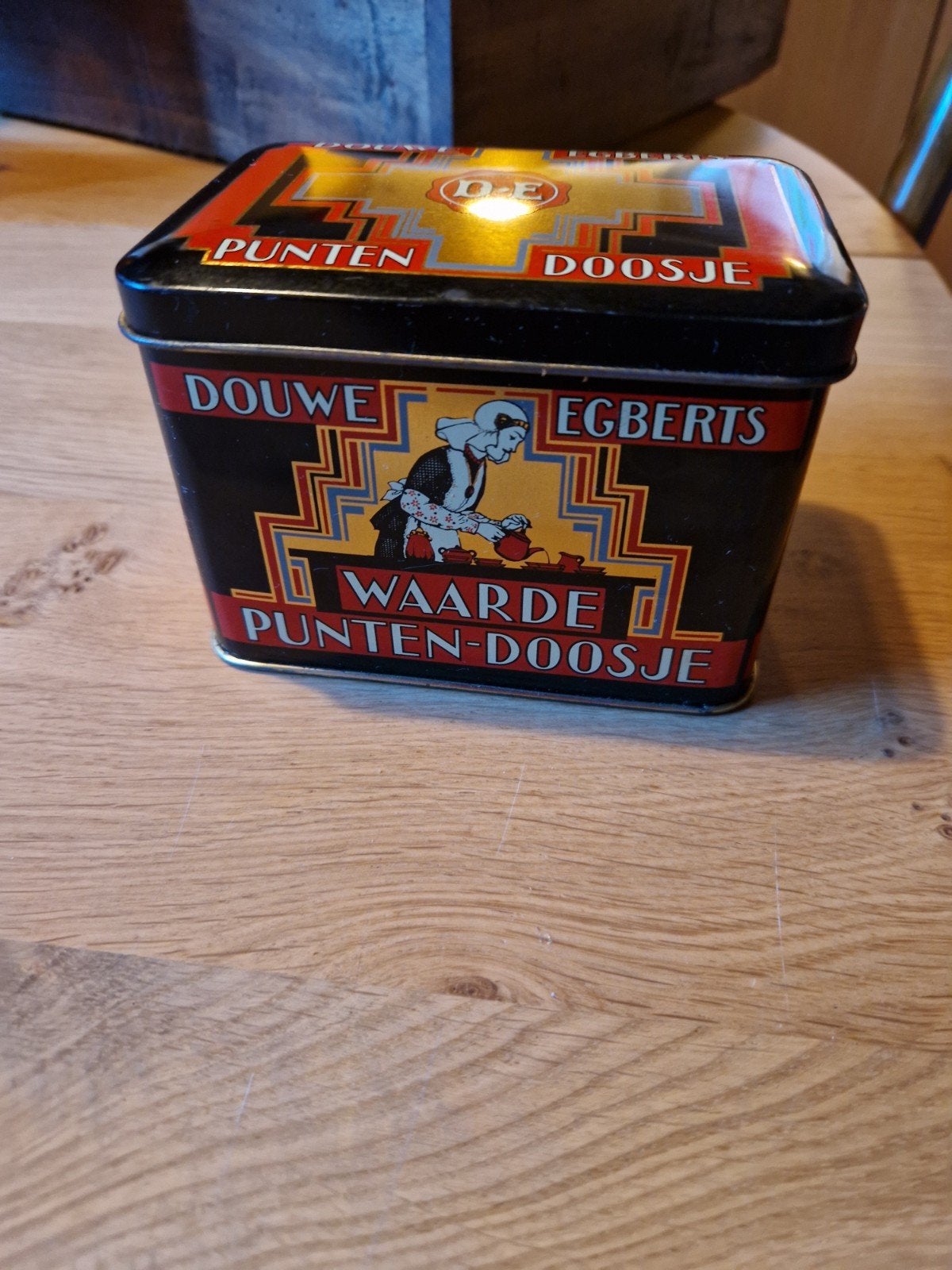 Vintage Douwe Egberts Waarde Punten-Doosje, Ophalen of Verzenden