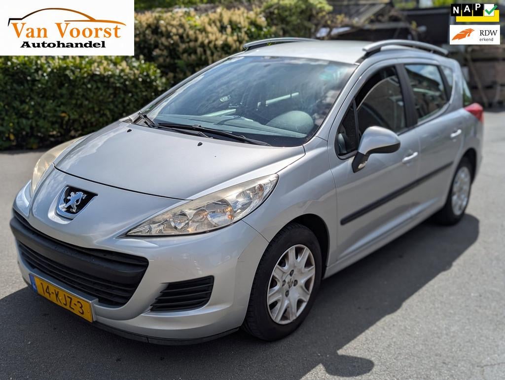 Peugeot 207 SW 1.4 VTi X-line nieuwe apk trekhaak, Auto's, Peugeot, Bedrijf, Te koop, ABS, Airbags, Airconditioning, Boordcomputer