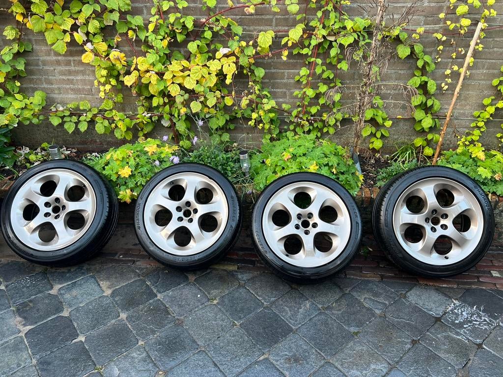 Alfa romeo velgen + nieuwe zomerbanden, Ophalen of Verzenden, Nieuw