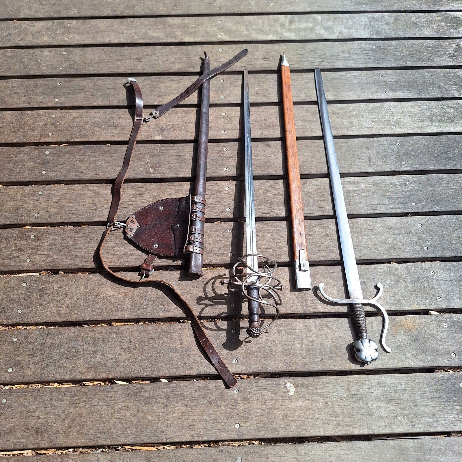 Hauwdegens, Ophalen, Landmacht, Nederland