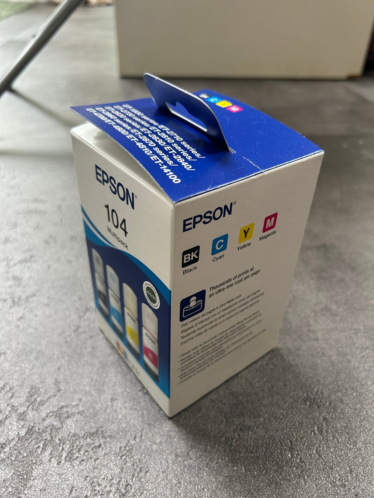 Epson 104 Multipack (alleen verpakking doos geopend), Computers en Software, Printerbenodigdheden, Zo goed als nieuw, Cartridge