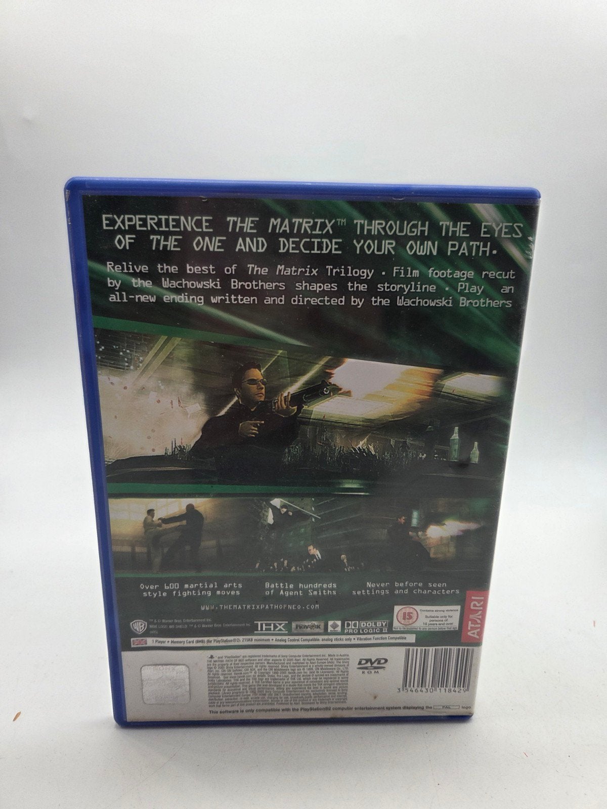 The Matrix: Path of Neo - PlayStation 2 (PS2), Avontuur en Actie, Gebruikt, Atari, 1 speler
