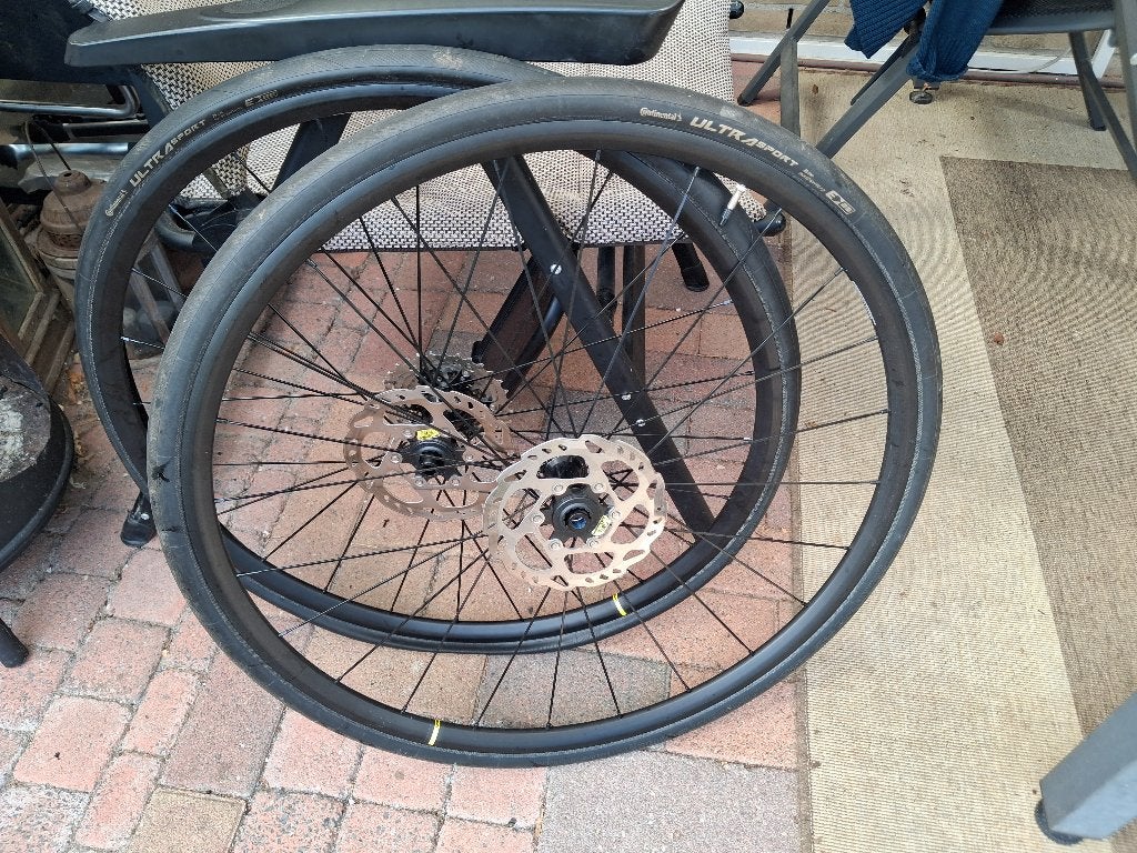 Mavic Open Disc wielset, Zo goed als nieuw, Aluminium, Mavic, Racefiets