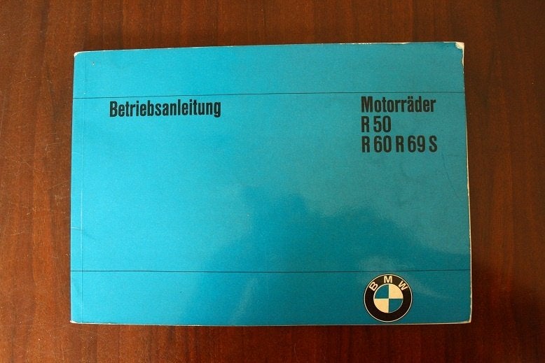 BMW R50 R60 R69S 1967 motorrad betriebs anleitung, Ophalen of Verzenden, BMW