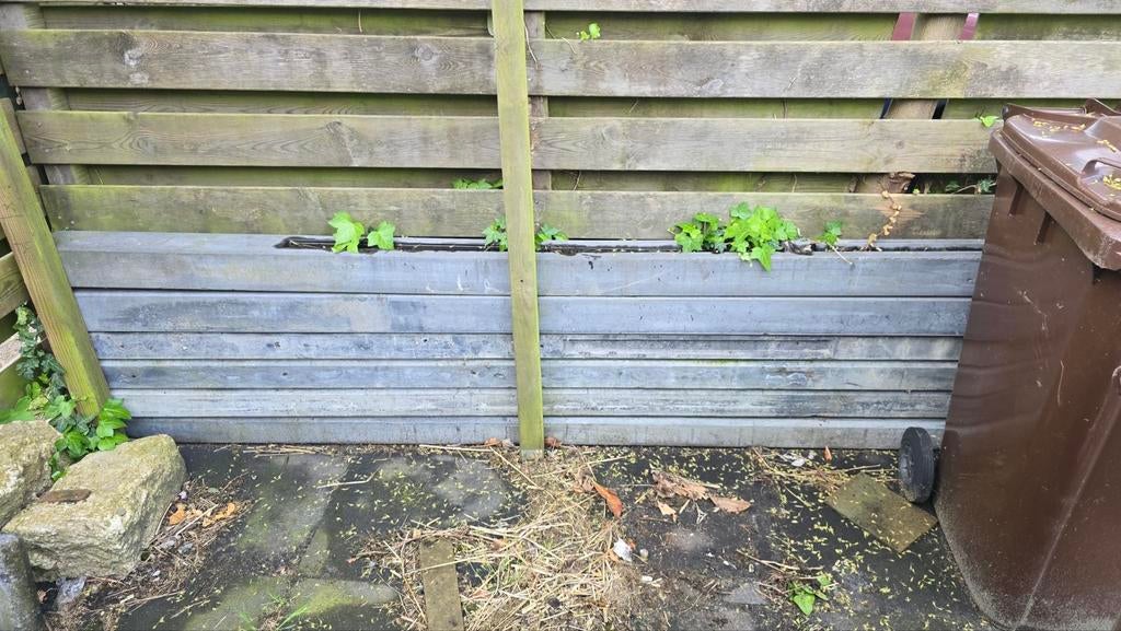 Betonpalen voor tuinschutting - 285x12 cm, Overige materialen, Gebruikt, Minder dan 3 meter, Ophalen of Verzenden