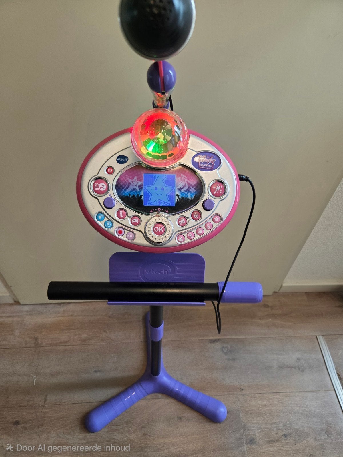 VTech Kidi Super Star Karaoke met discolamp, Kinderen en Baby's, Ophalen