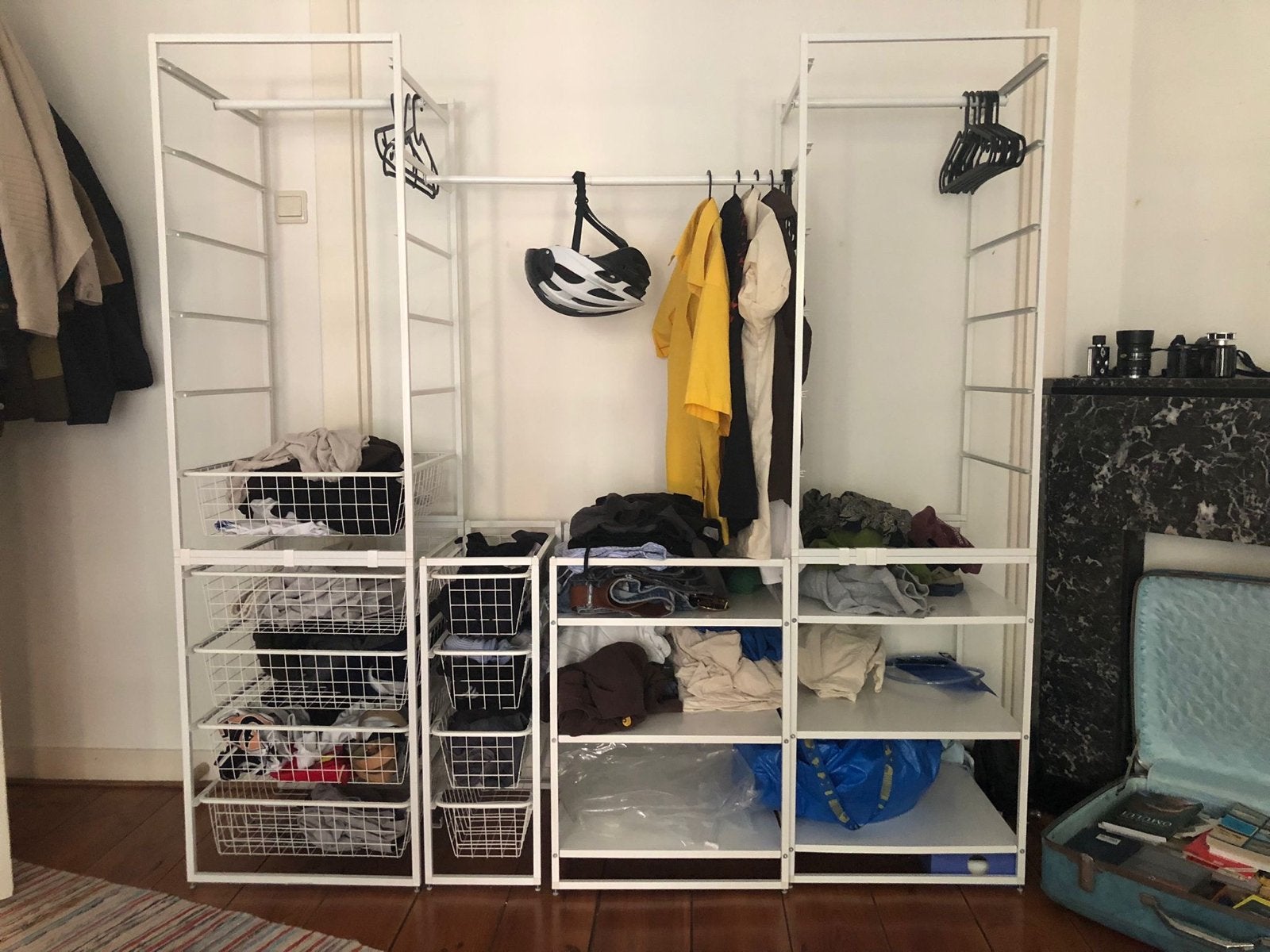 IKEA JONAXEL open kledingkast systeem, Ophalen, Gebruikt, 200 cm of meer, 150 tot 200 cm