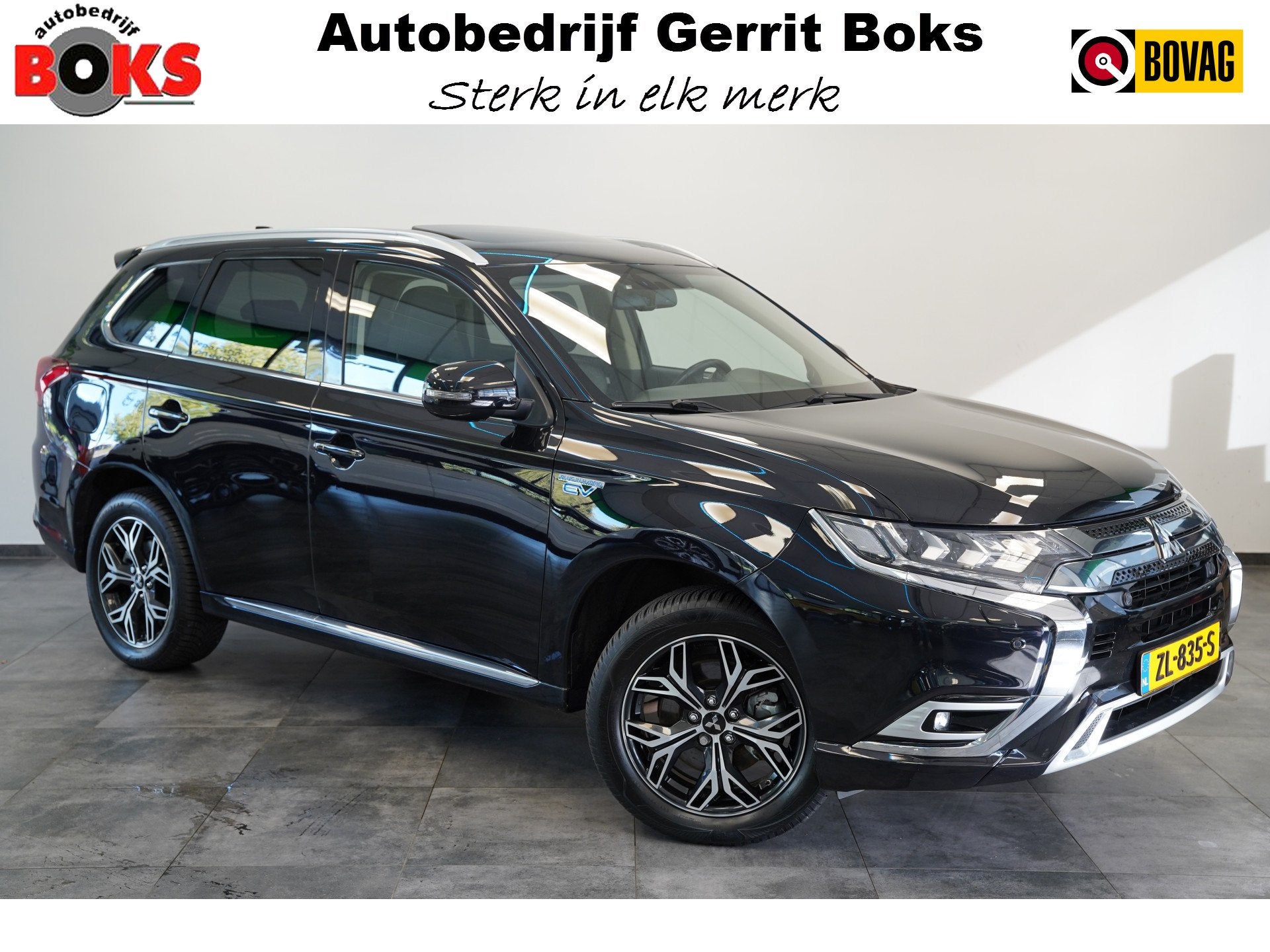 Mitsubishi Outlander 2.4 PHEV Intense+ Opendak Trekhaak, Auto's, Automaat, 4 cilinders, Met garantie (alle), Overige brandstoffen