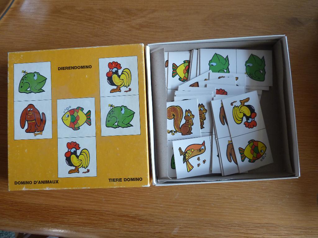 Kinder Dieren Domino, Ophalen of Verzenden, Gebruikt, Overige typen