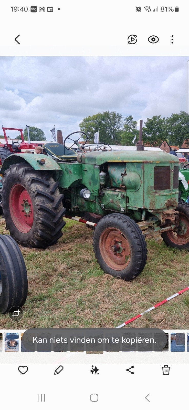 Deutz f3l514, Ophalen of Verzenden, Gebruikt