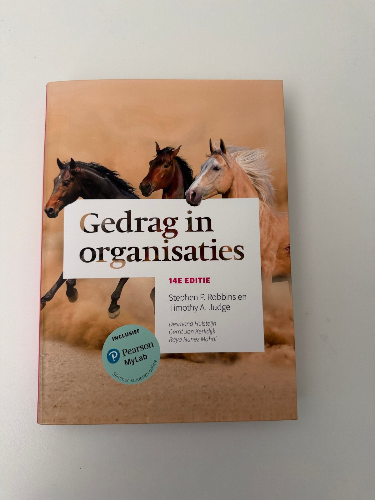 Gedrag in organisaties - 14e editie, Ophalen of Verzenden, Zo goed als nieuw, HBO