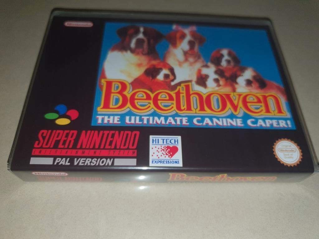 Beethoven The Ultimate Canine Caper! SNES Game Case, Avontuur en Actie, Verzenden, 1 speler, Zo goed als nieuw