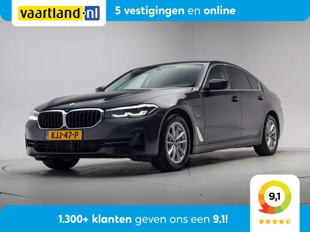 BMW 5 Serie 520e Executive Business Plus [ Leder Comfortstoe, Auto's, Automaat, 1998 cc, Gebruikt, 4 cilinders