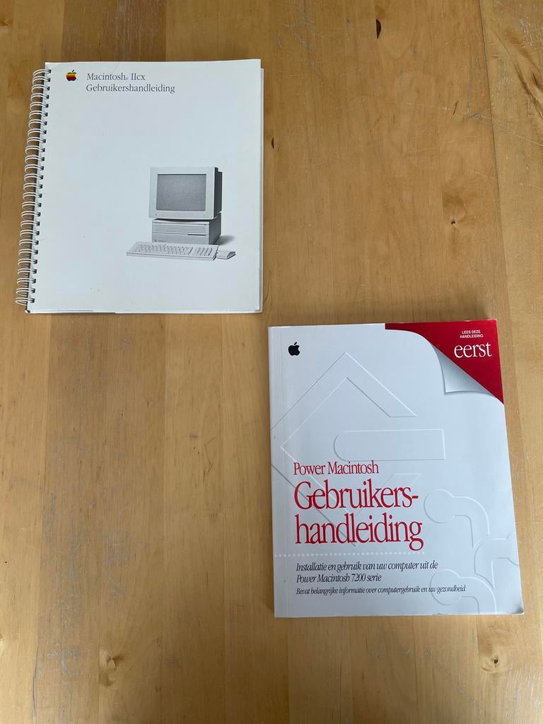 Gebruikershandleidingen Macintosh II CI & PowerMac 7200, Computers en Software, Vintage Computers, Ophalen of Verzenden